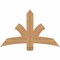 Ekena Millwork Davenport Timber Gable Bracket, Western Red Cedar, 48"W x 30"H x 1 1/2"D x 5 1/2"F, 15/12 Pitch GBW048X30X0206DAV00SWR - alternate 1